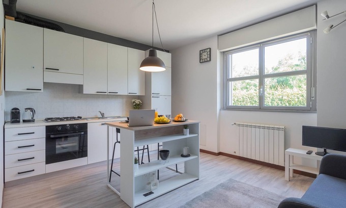 Albate Wohnung | Black Loft Como in Como