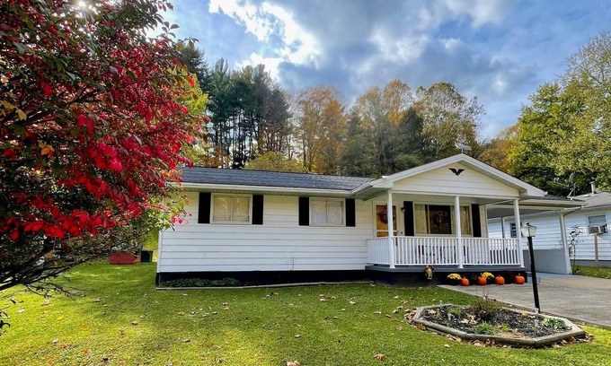Gandeeville Haus | Black Walnut House - 3BR with Starlink Wi-Fi, grill, big back yard