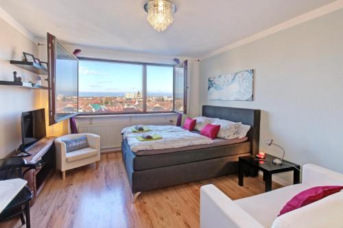 Weststadt Sudlicher Teil Wohnung | Blick über Karlsruhe - Ferienwohnung Panorama