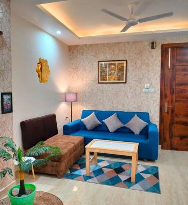 Tapovan Wohnung | Blue Heart Home~1BHK Luxury & Cosy Flat in Tapovan