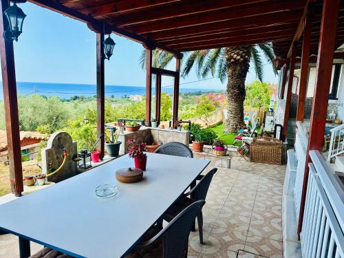 Makri Wohnung | Blue Panorama Emerald with Amazing Sea View Balcony
