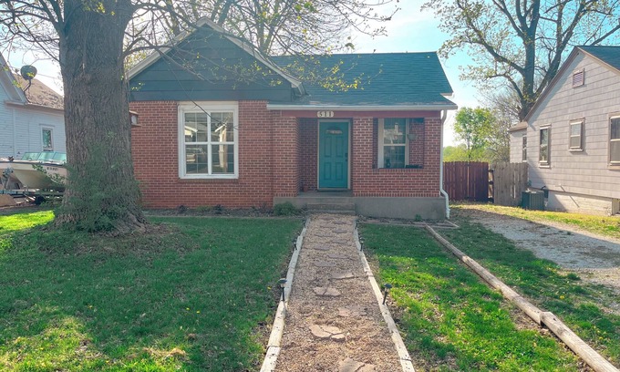 West Central Haus | Boho 2BR w/ Deck & Firepit - Near Downtown - No Cleaning Fee - The Newton House