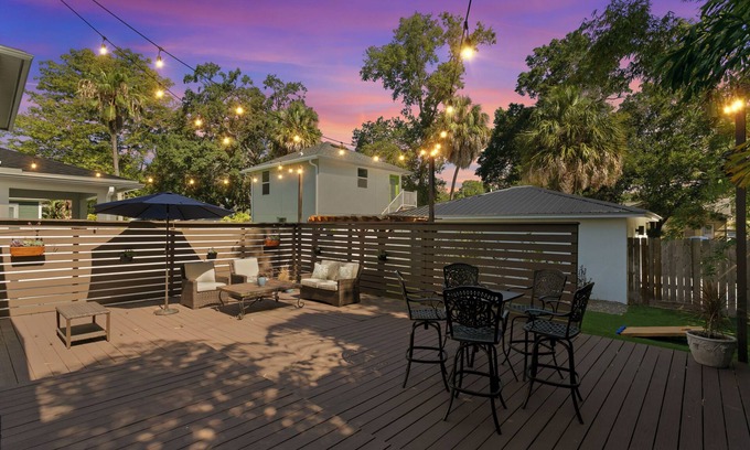 Tampa Heights Haus | Hurricane Safe Haven Bungalow Near Armature Works