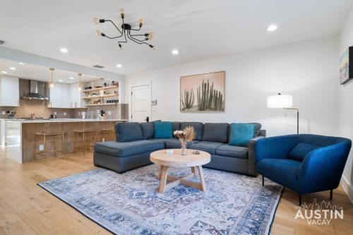 Westgate Haus | Bold MidMod 4BR 3BA Near SoCo w Private Pet-Friendly Yard and EV by Austin Vacay