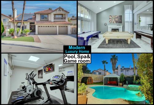 Green Valley North Haus | Buddha Play Modern with Pool & Spa Sauna Near Vegas strip