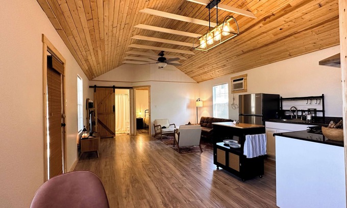 Buna Haus | Buna Boho Tiny Home- A newly renovated tiny home situated in the heart of Buna.