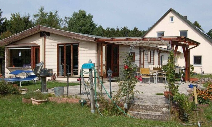 Lubs Wohnung | Bungalow in Lübs with swimming pool