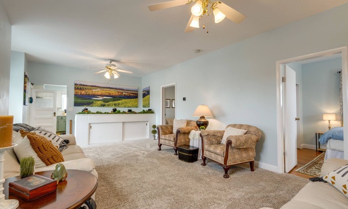 Burley Haus | Burley Home w/ Playground - 1 Mi to Golf Course!