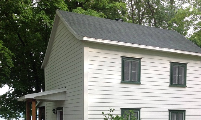 Saint-Laurent-de-l'ile d'Orleans Hütte | Hütte am Fluss 6827