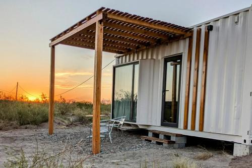 Cuadro Nacional Haus | Cabaña Container en Viñedos