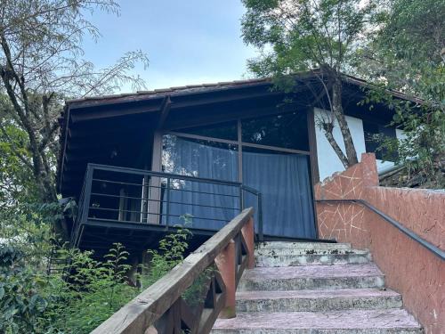 Pahuatlan del Valle Skihütte | Cabaña de Vidrio en el Bosque