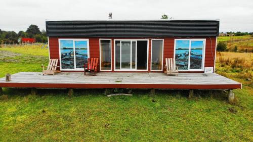 Quemchi Haus | Cabañas Chiloé Quemchi Laguna Popétan