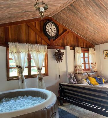 Guararema Wohnung | Cabana com Jacuzzi em Guararema