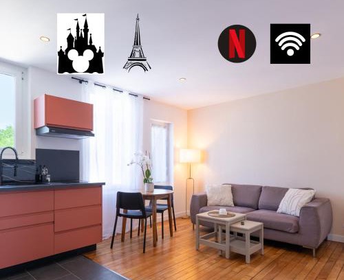 Vaires-sur-Marne Wohnung | Calme et Cosy en centre ville