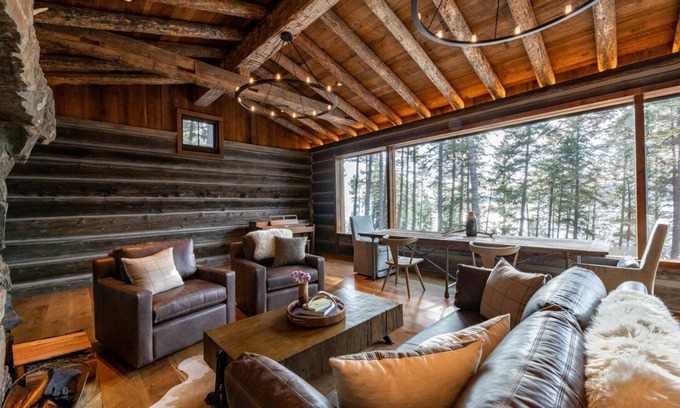 Woods Bay Haus | Camp Milson - Flathead Lake 10 BD Retreat w Private Lake Access, 8 acres