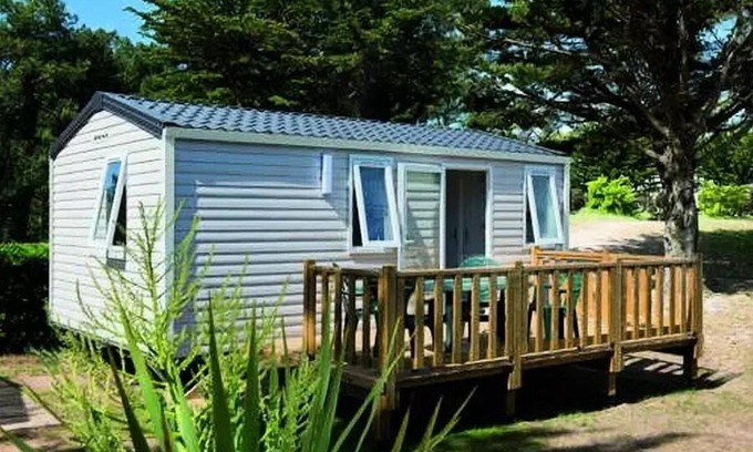 Pont-de-Poitte Haus | Camping Fischer *** - Mobilheim Venus 3 Zimmer 4 Personen