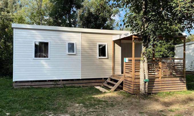 Pont-de-Poitte Haus | Camping Les Pêcheurs *** - 4-Zimmer-Mobilheim Declik 6 Personen