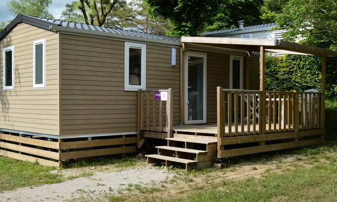 Patornay Haus | Camping Le Moulin **** - Mobile Home Premium-TV 3 Zimmer 4/5 Personen