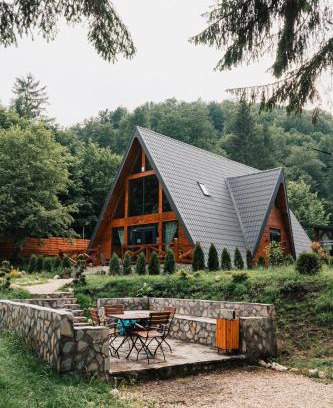 Bughea de Sus Haus | Campulung Chalet A Frame