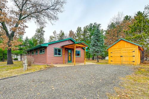 New Lisbon Haus | Canal-Front Cabin Dock and Fire Pit in New Lisbon