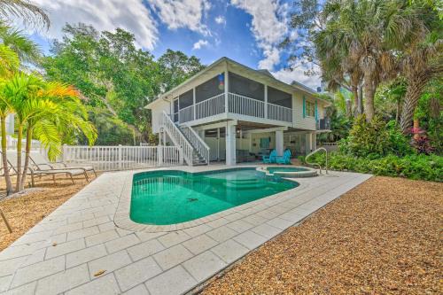 Anna Maria Haus | Canal-front Gem with Pool and Hot Tub in Anna Maria