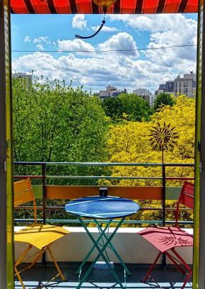 Charonne Wohnung | Canopée, paisible, chaleureux, lumineux, balcon