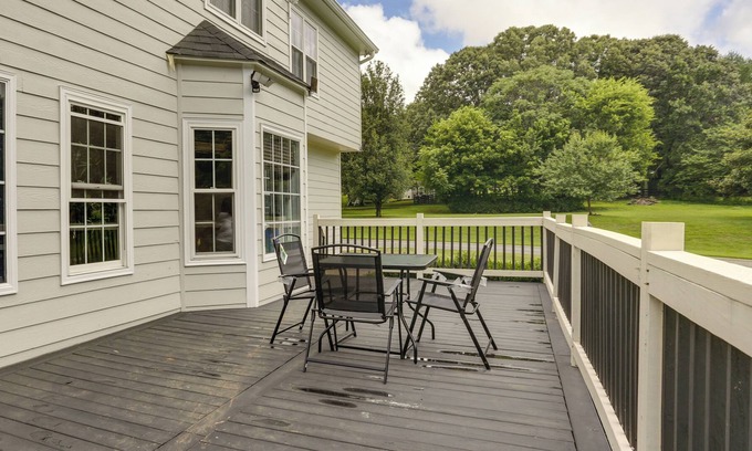Canton Haus | Canton Oasis: Private Deck & Relaxing Pool Area!