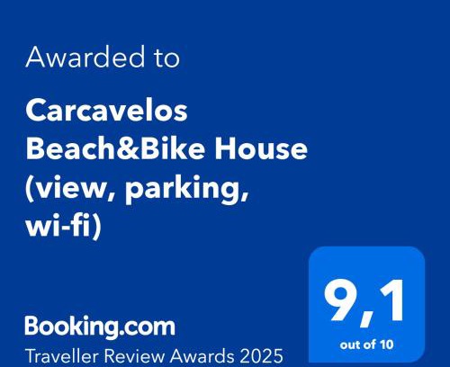 Cascais Wohnung | Carcavelos Beach&Bike House (view, parking, wi-fi)