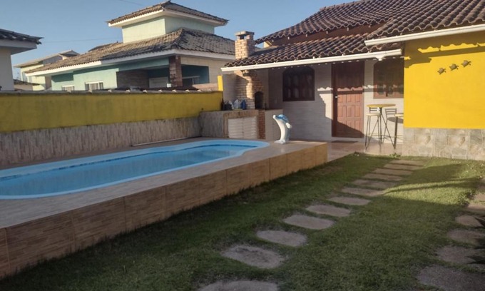 Tamoios Haus | Casa aconchegante com piscina e churrasqueira
