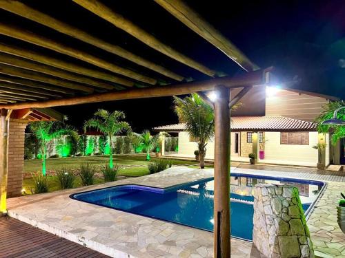 Sao Pedro Haus | Casa adorável com 6 quartos, piscina, sauna, lareira e academia