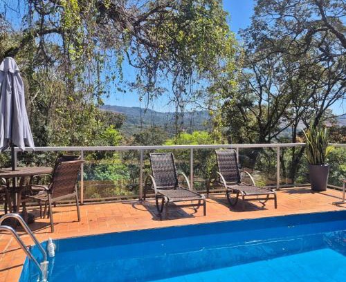 Sao Sebastiao das Aguas Claras Haus | Casa Aquarela - Macacos, MG