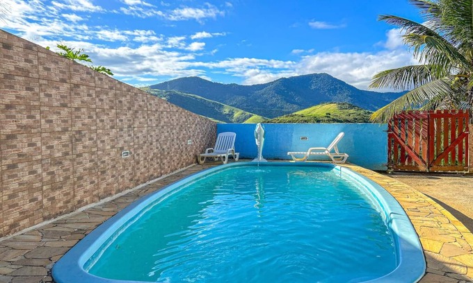 Nilo Pecanha Haus | Casa com churrasqueira e lazer em Maricá/RJ