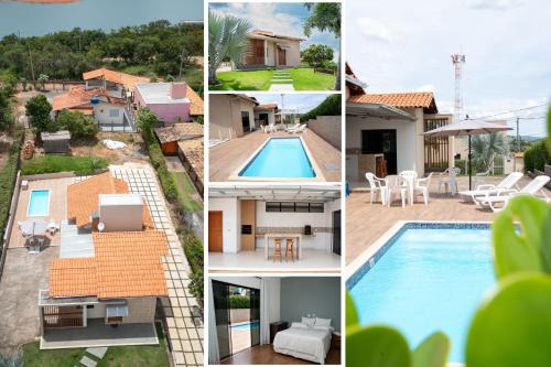 Capitolio Haus | Casa com piscina vista para lago, 03 quartos confortáveis