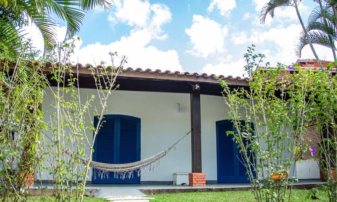 Guaeca Haus | Casa com WiFi e churrasq a 200m da Praia de Guaecá