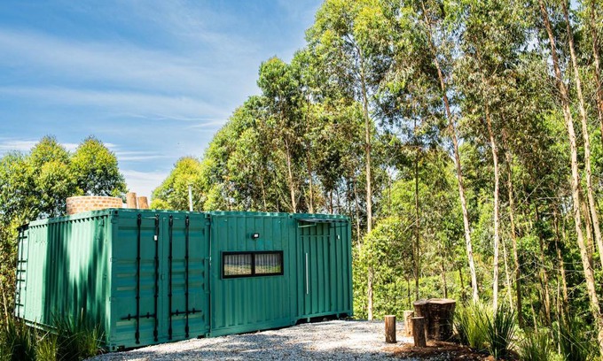 Flores da Cunha Haus | Casa Container FIGO em meio a natureza na Serra Gaúcha