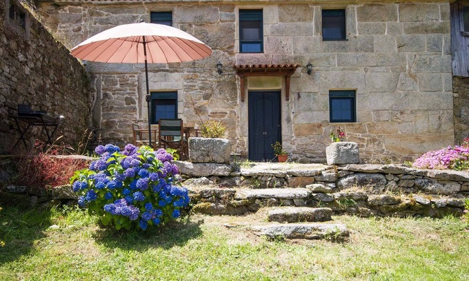 Mazaricos Haus | Casa da Pineira, Entspannung in der Nähe des Meeres