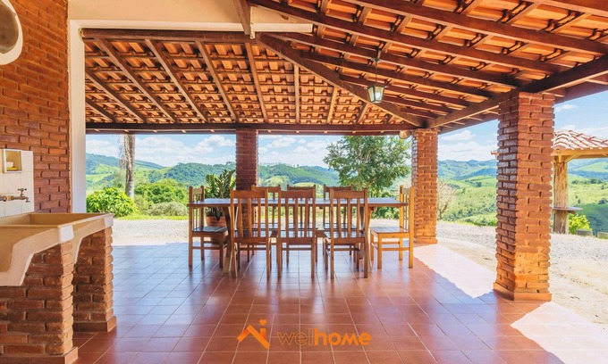 Lindoia Haus | Casa de campo com piscina em Lindóia