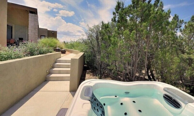 Las Campanas Haus | Casa de Cielo Azul - Vorgebirge des Sangre de Cristo-Gebirges