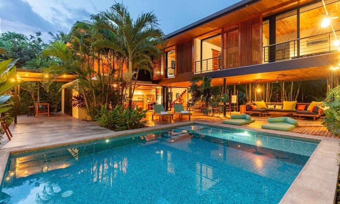 Playa Hermosa Cobano Haus | Casa Lalu 4 Bedroom Homes Nur wenige Schritte vom Strand Hermosa entfernt