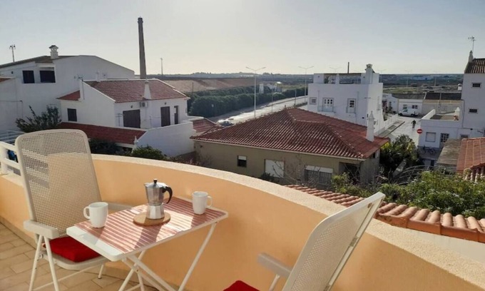 Tavira Wohnung | Casa Lomila BelaVista - Dachterrasse & 2 Balkone
