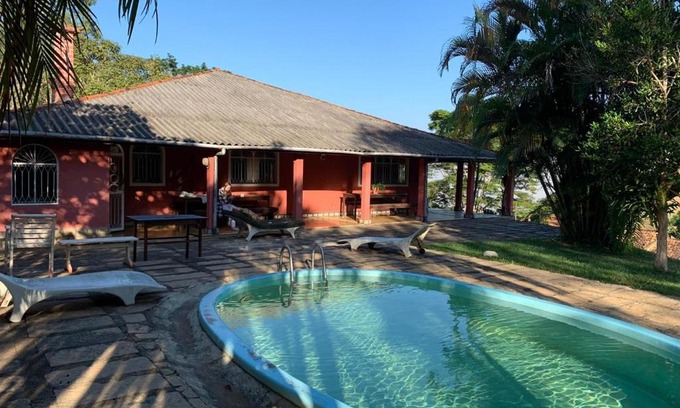 Sao Jose do Ribeirao Haus | Casa na serra com cachoeira