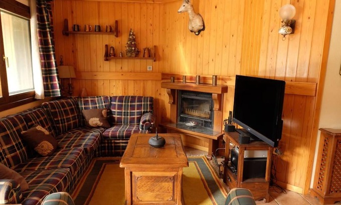 Biescas Skihütte | Casa rústica familiar en los Pirineos