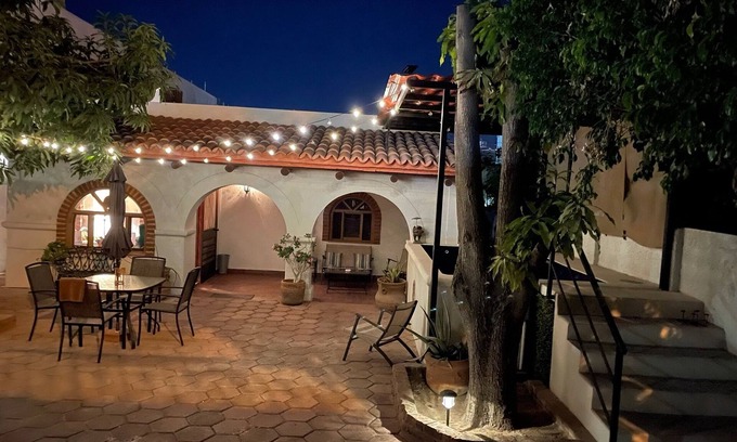 La Paz Haus | Casa Sunbreak is a beautiful, private hacienda, w/pool, in the center of town