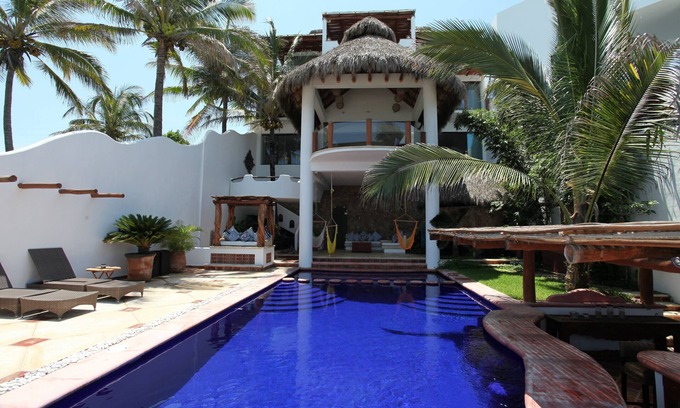 Punta Negra Villa | CASA SUSPIRO: Luxusvilla direkt am weißen Sandstrand mit Personal