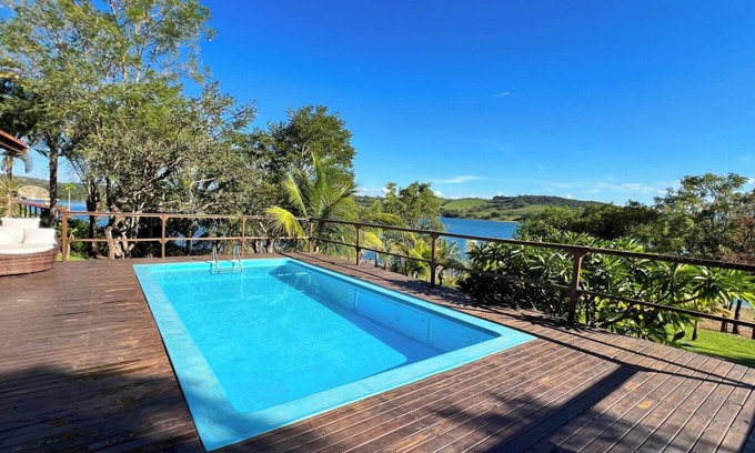Delfinopolis Haus | Chácara com lazer completo, Wi-Fi e pet friendly