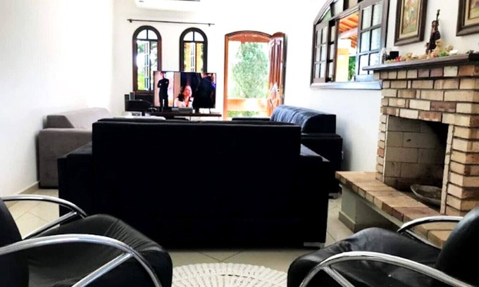 Jardim Brisa Haus | Chácara com Wi-Fi, piscina e churrasq. em Atibaia