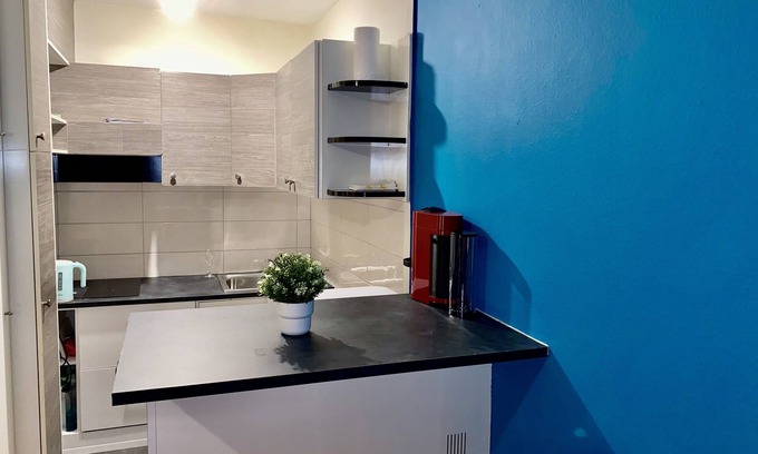 Ville-la-Grand Wohnung | CHABLAIS. Practical apartment in the center 5 minutes walk from the station.