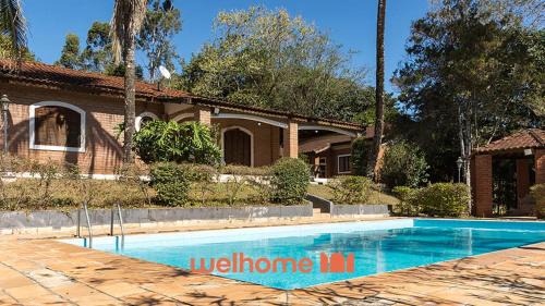 Monte Siao Haus | Chacara em Monte Sião com Piscina e Lazer Completo