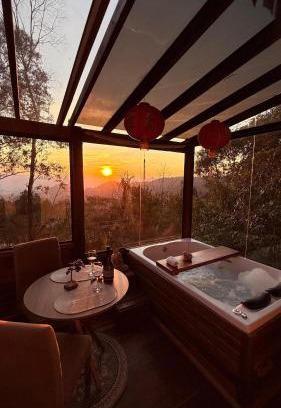 Tres Coroas Wohnung | Chalé com Hidromassagem Próximo ao Templo Budista