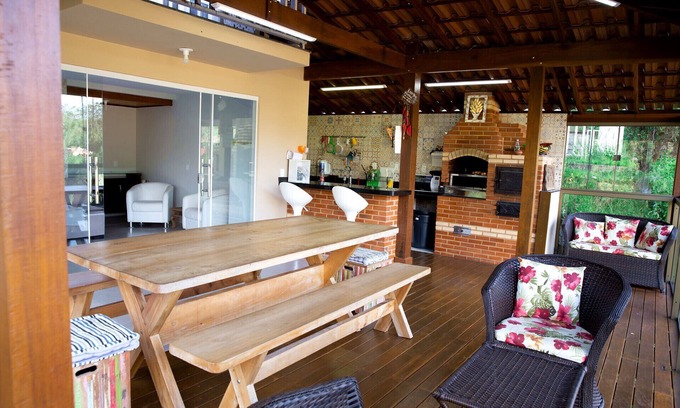 Vitor Hugo Skihütte | Chalé com lazer no Hotel Fazenda China Park/ES